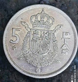 MONEDA REY 1975