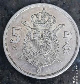 MONEDA REY 1975