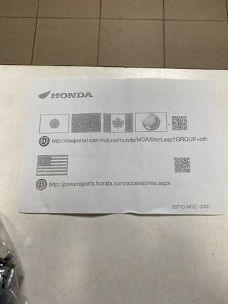 kit cableado luces antiniebla africa twin