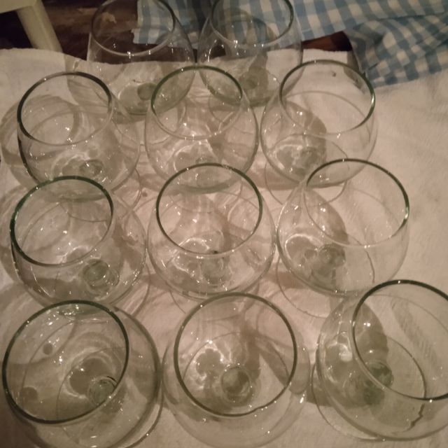 11 Copas de licor años 70