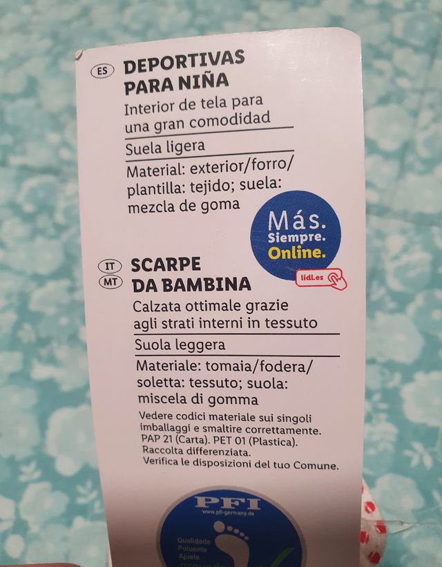 Zapatillas lona Minnie talla 35