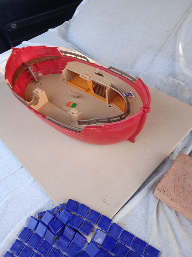 2 barcos de Playmobil para piezas