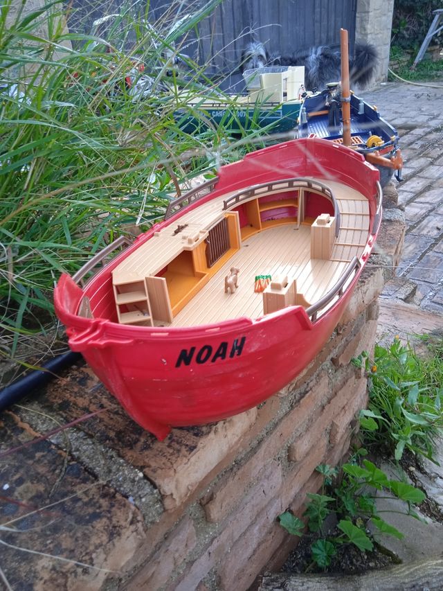 2 barcos de Playmobil para piezas