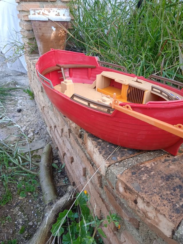 2 barcos de Playmobil para piezas