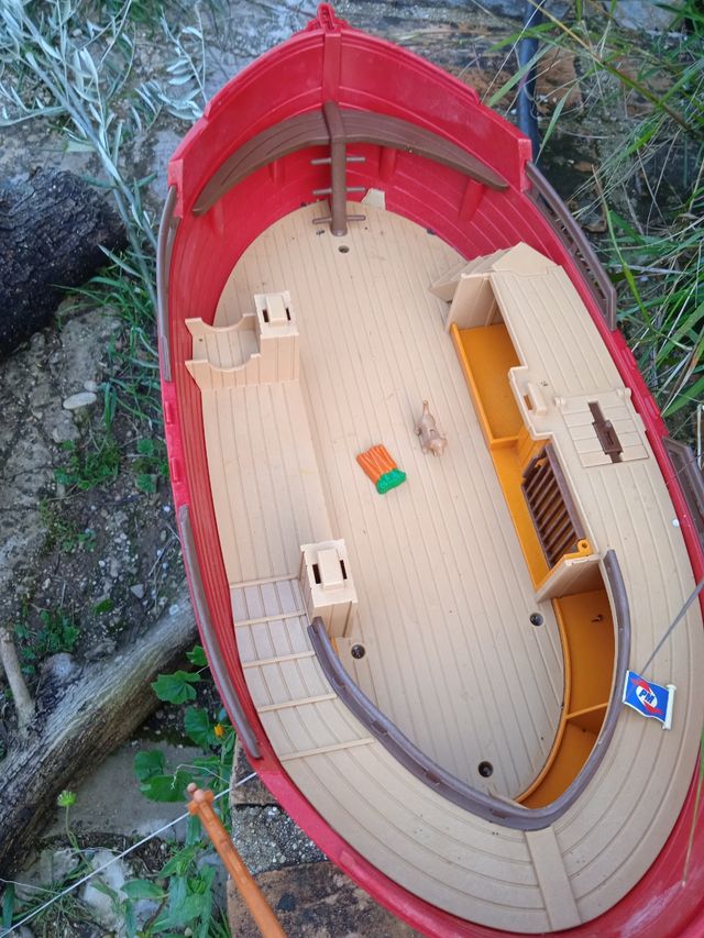 2 barcos de Playmobil para piezas