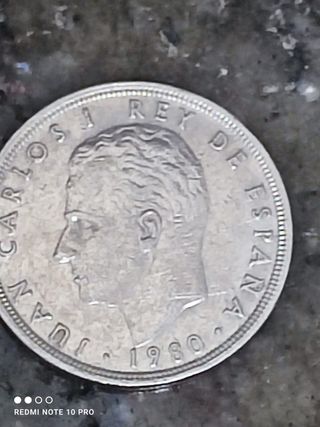 MONEDA REY 1980