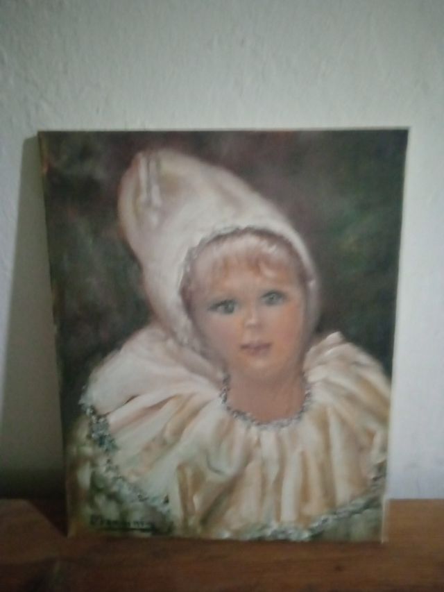 Óleo firmado mancini