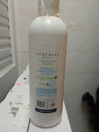 Frasco Álcool Gel 1 litro