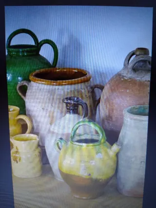 GRAN BOTIJO CÀNTIR CERÁMICA CATALANA.