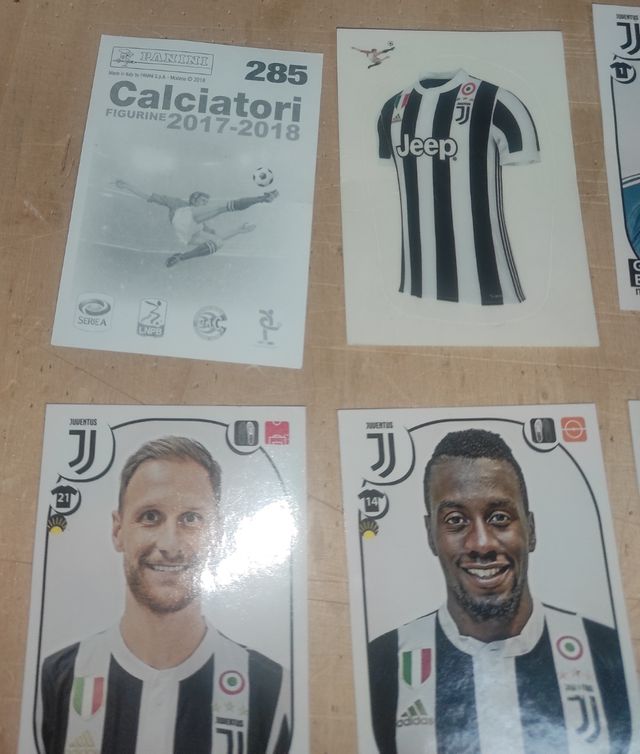 Figurine Panini Juventus 2017/18