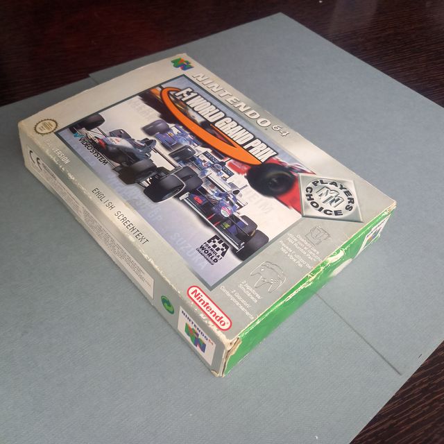 NINTENDO 64 F-1 WORLD GRAND PRIX COMPLETO