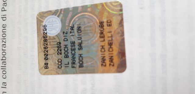 Dizionario Francese italiano Francese 