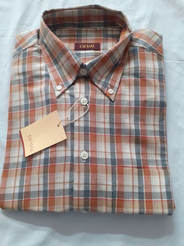 Camisas viella manga larga