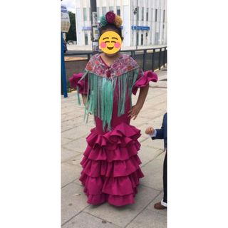 Traje de flamenca 