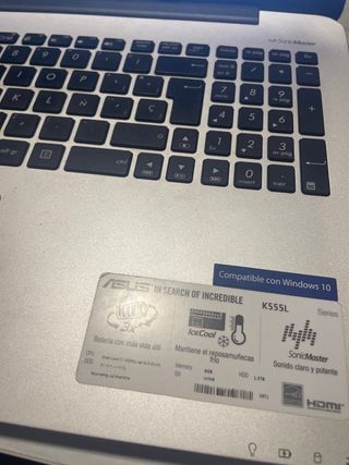 Portátil I7 Asus 