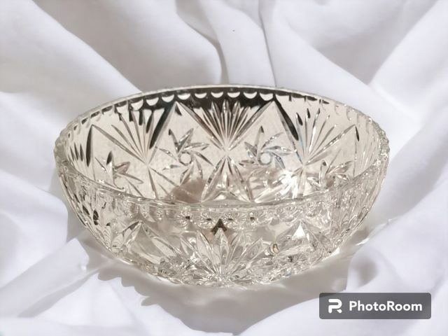 CIOTOLA IN CRISTALLO INTARZIATO - VINTAGE 💎