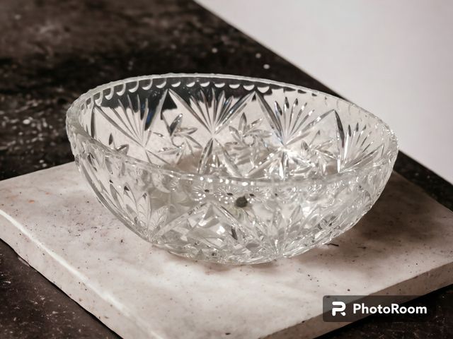 CIOTOLA IN CRISTALLO INTARZIATO - VINTAGE 💎