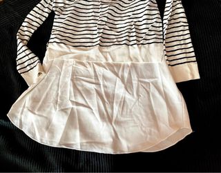 Jersey de rayas marineras de Bershka