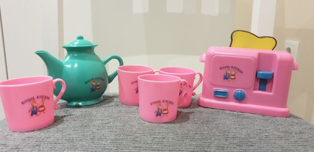Juego de Tazas Café Kiddie año 1990