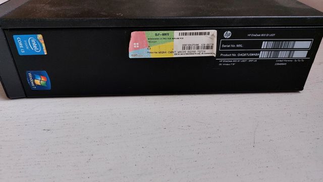 Ordenador HP Elitedesk 800 G1 USDT I3 8 GB RAM SSD