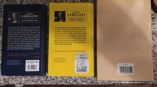 Romanzi di Camilleri