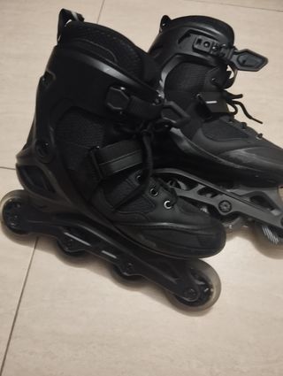 Patines unisex - Negros Talla 40 