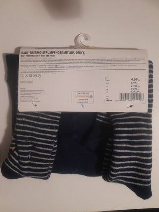 Calzamaglia doppia bimbo con antiscivolo