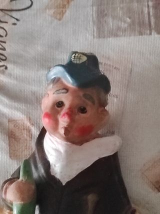 Figura borracho Arcilla, años 80