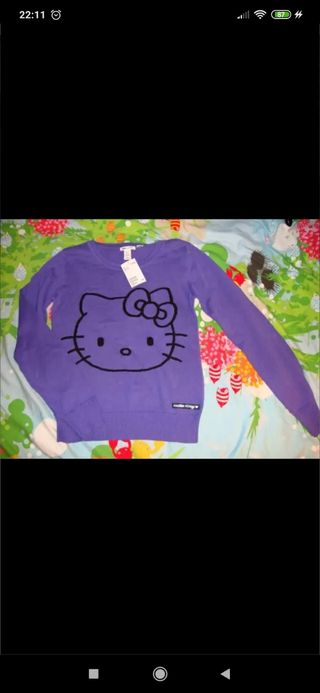 Jersey HELLO KITTY XS 12 años NUEVO