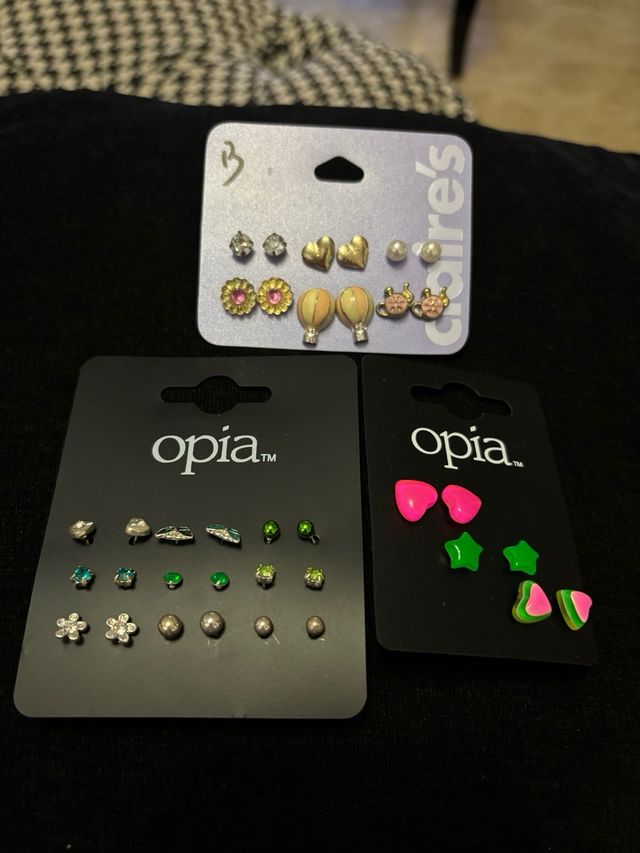 Pendientes pequeños