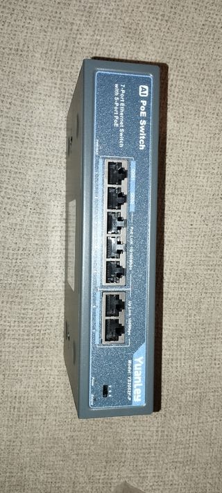 Switch Poe Yuanley YS2052F-P 7 PUERTOS (5 POE)