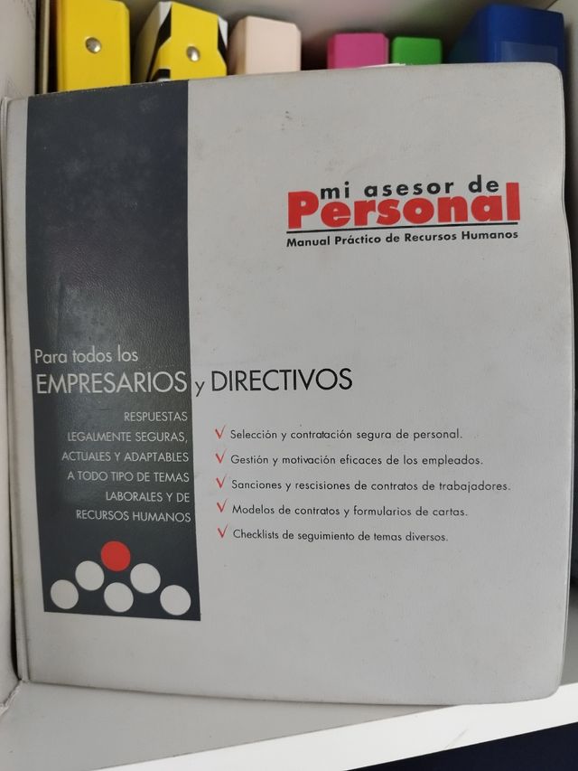 Libro asesor de recursos humanos