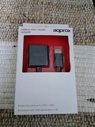 Adaptador vga a hdmi