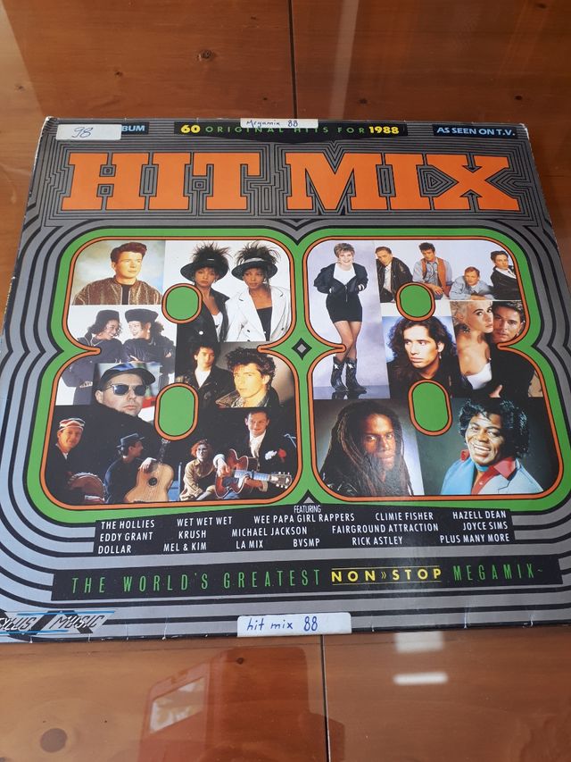 Doble vinilo hit mix