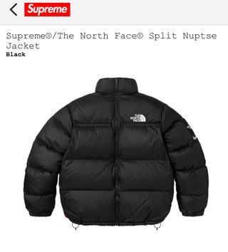 Supreme x The north face Split Nuptse
