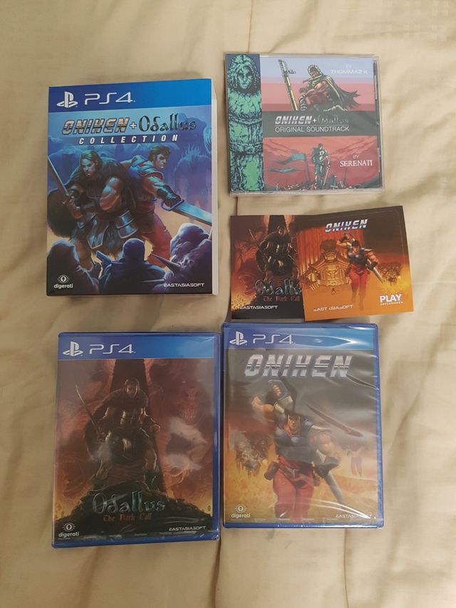 Oniken + Odallus Collection PS4 NUEVO