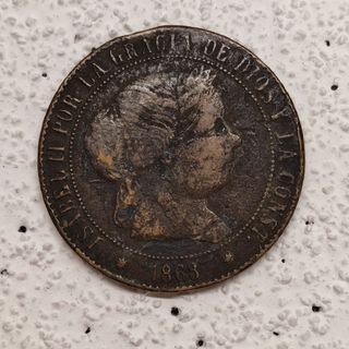 Plata.Isabel II 40 Céntimos Escudo 1967 y otra.