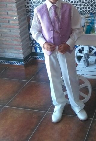 Traje niño de comunión 