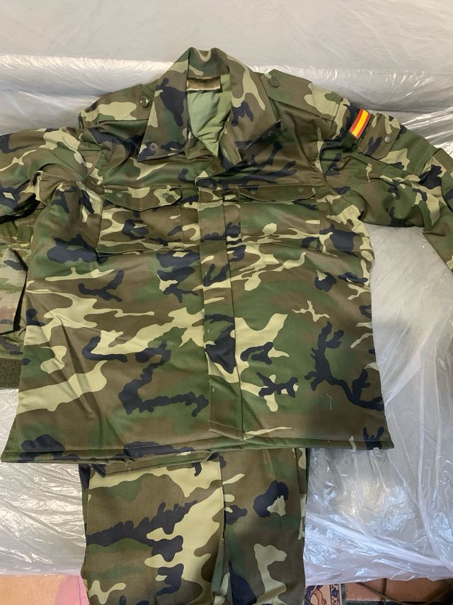 Traje mimetizado camuflaje militar frio extremo