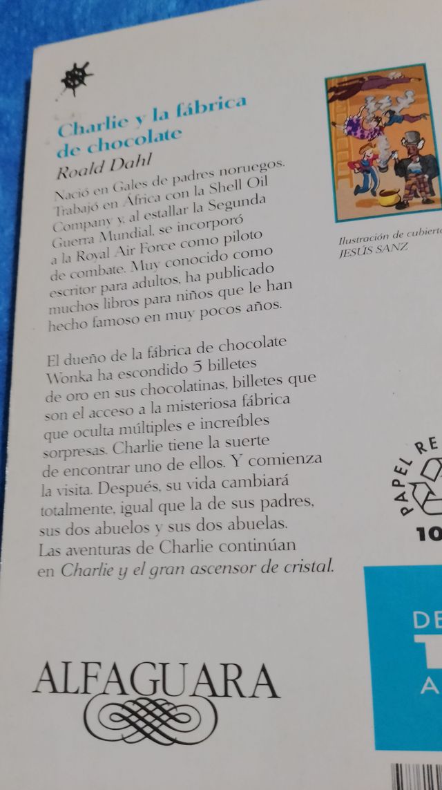 Charlie y la fabrica de chocolate (ingles)
