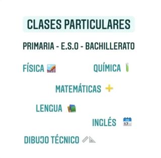 Clases ONLINE ESO y Bachillerato