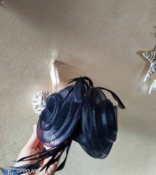 Cappellino blu da cerimonia 🌺