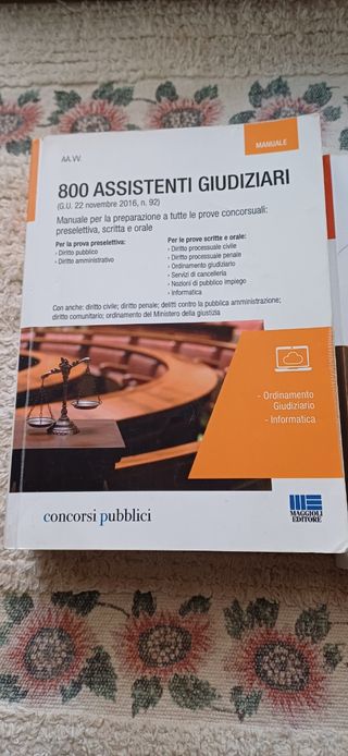 Manuale+quiz concorso pubbl.Assistente Giudiziario