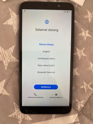 Huawei Y5p blu