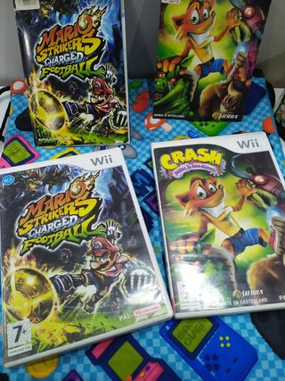 CRASH Y Mario ( para Nintendo WII)