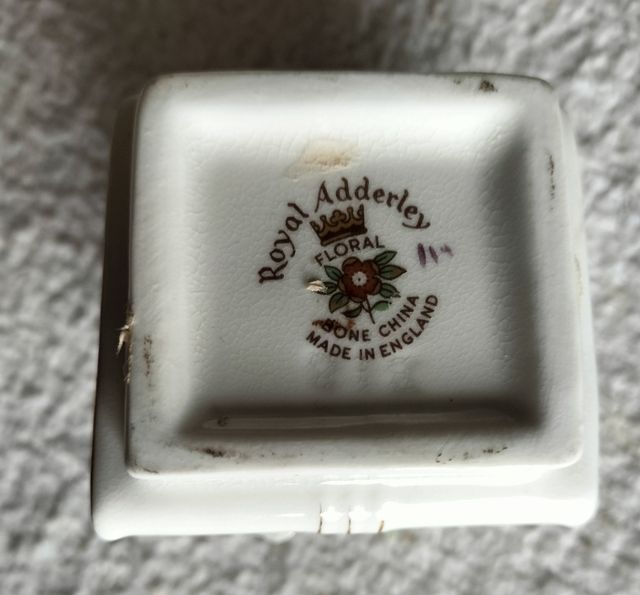 Set di 2 fiori in porcellana «Royal Adderley»