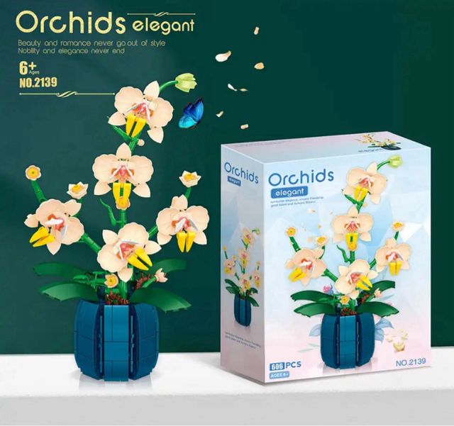 Orquideas de construccion/piezas