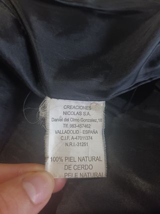 Cazadora piel