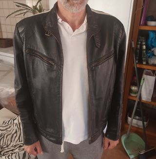 Cazadora piel