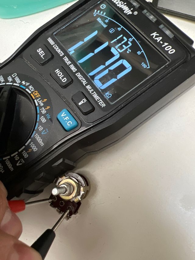Potenciometro AF / RF GAIN YAESU FT101E
